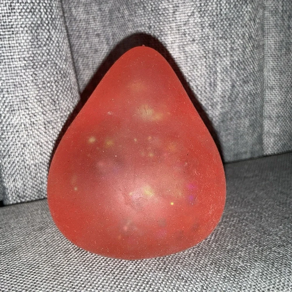 Nee Doh Dream Drop Pink Tactile Squeeze Toy Squishy No Base Authentic
